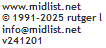 www.midlist.net copyright 1991-2025 Rutger L